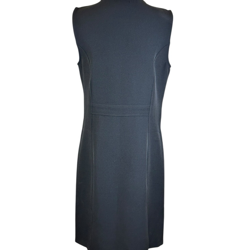 Max Studio Black Double-Breasted Midi Dress - Picture 7 of 12